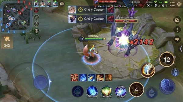 Giai đoạn giữa game