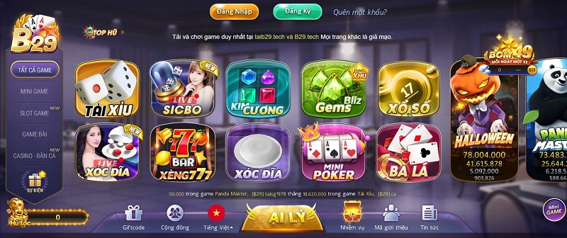 Tìm hiểu slot game B29