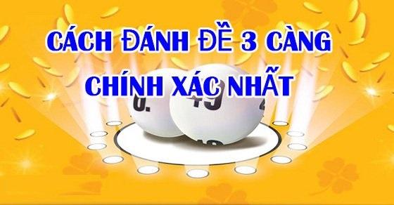 Phương pháp đánh 3 càng hiệu quả