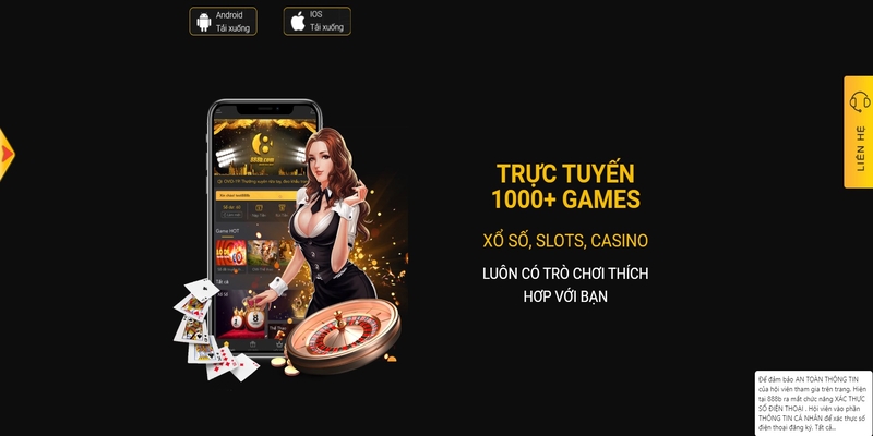 888b còn hỗ trợ người dùng trên nhiều nền tảng tăng tính trải nghiệm