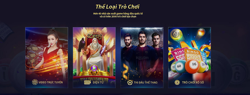 Sảnh game siêu hấp dẫn